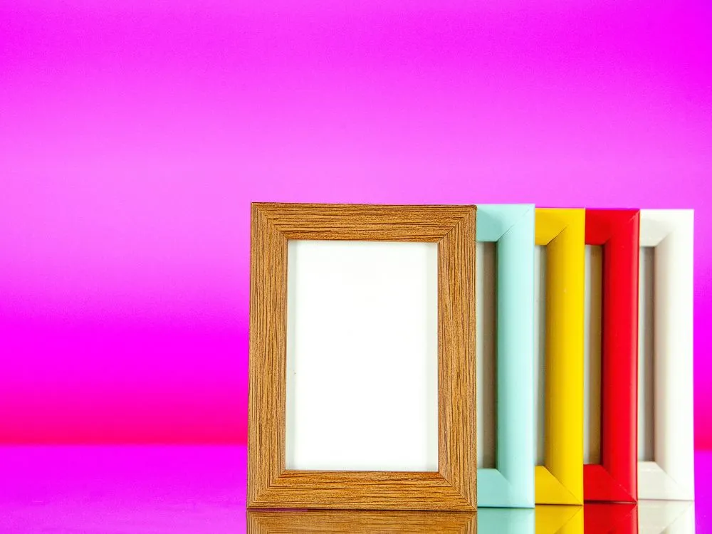 Popsicle Stick Picture Frames
