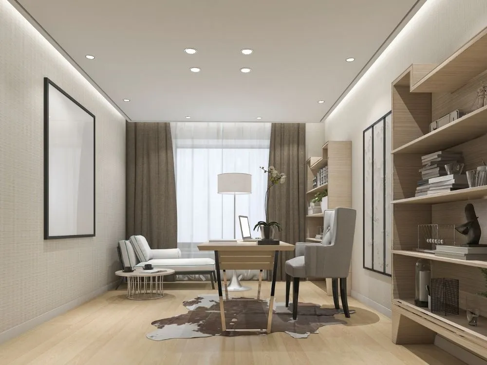 Recessed Lighting for Home Office