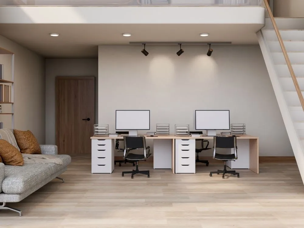 Side-by-Side Desks for Two
