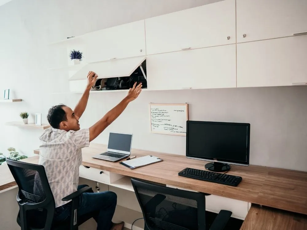 Smart Home Office Storage