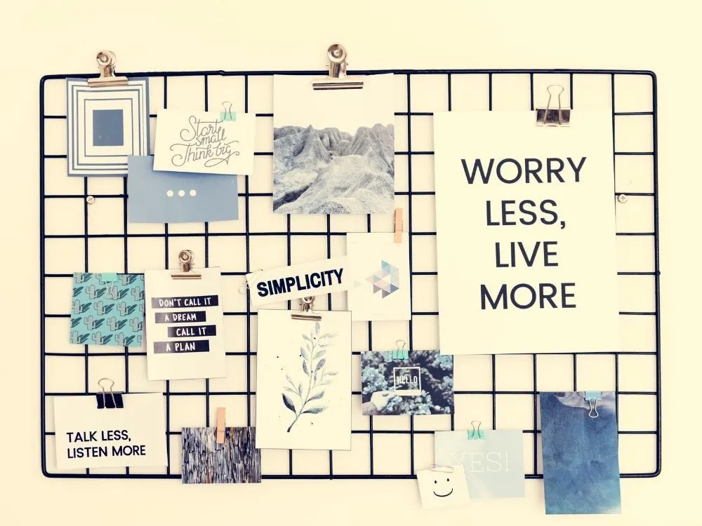 Stress-Relief Vision Board