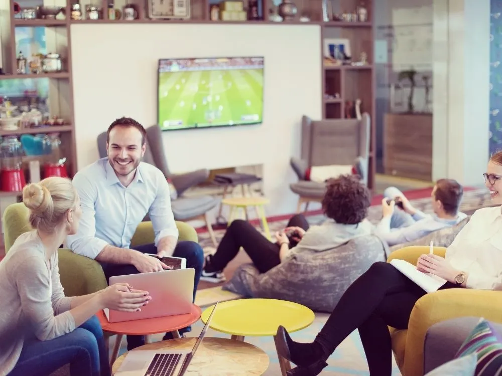 TV and Streaming Options for Breakroom