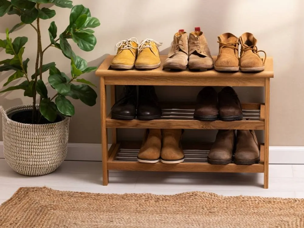 Wood Made Shoe Rack