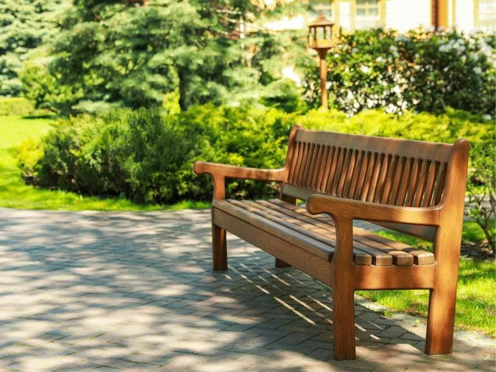Wooden Outdoor Bench