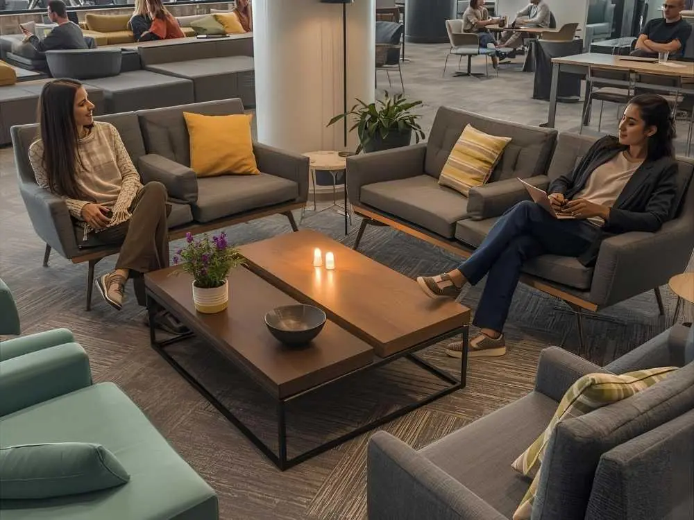 Cozy Lounge Area with Soft Seating