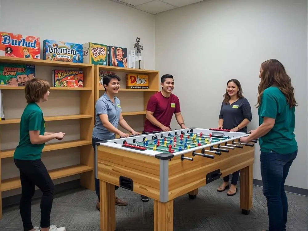 Games Corener for Employee Break Room