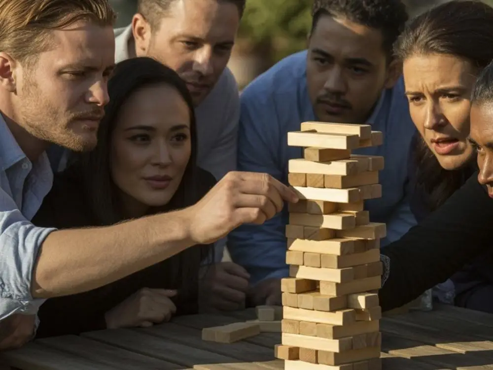 Giant Jenga Tournament