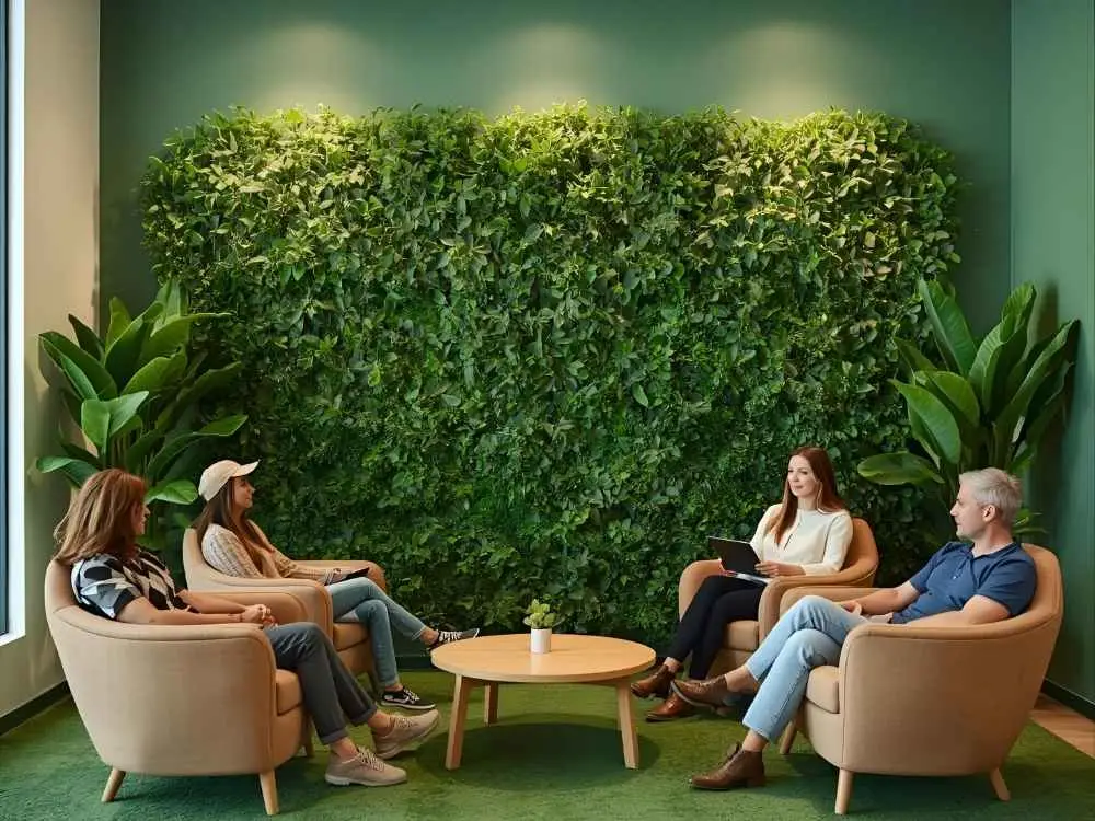 Plants & Greenery for Employee Break Room