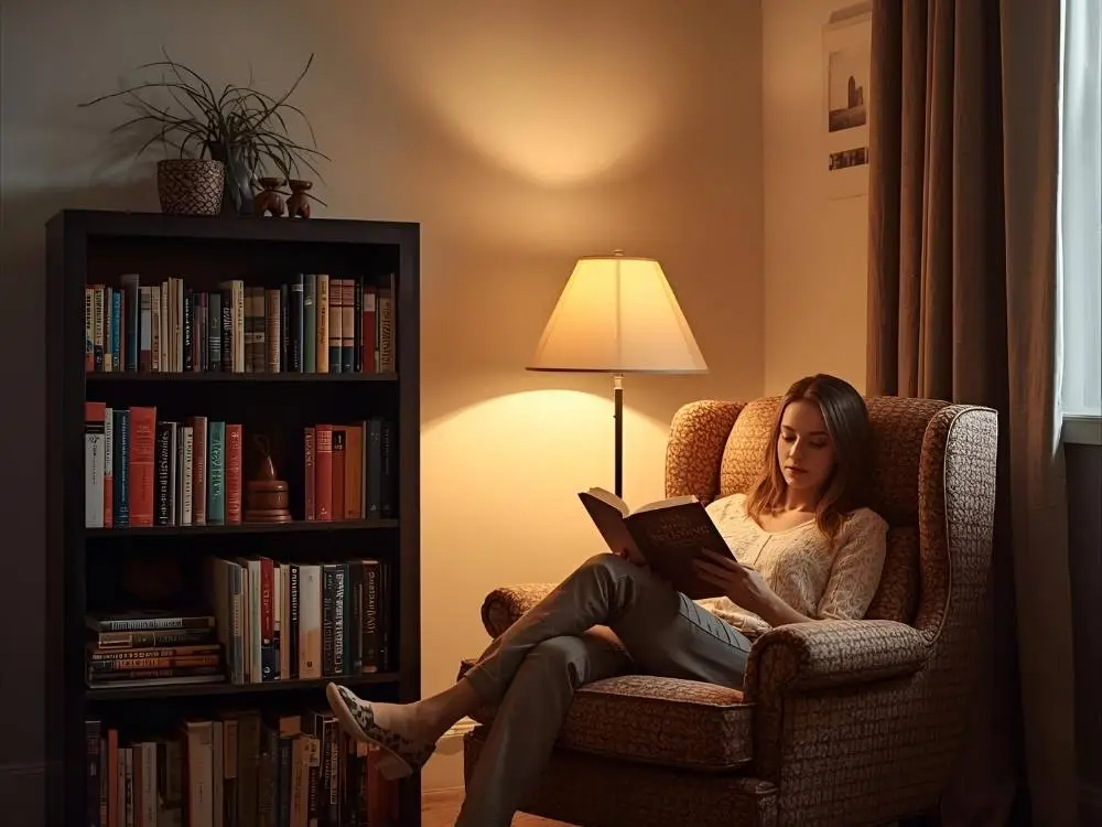 Reading Nook with Book Exchange