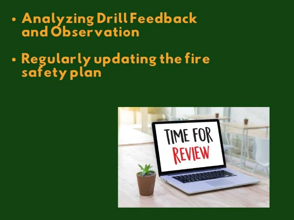 Reviewing and improving fire safety
