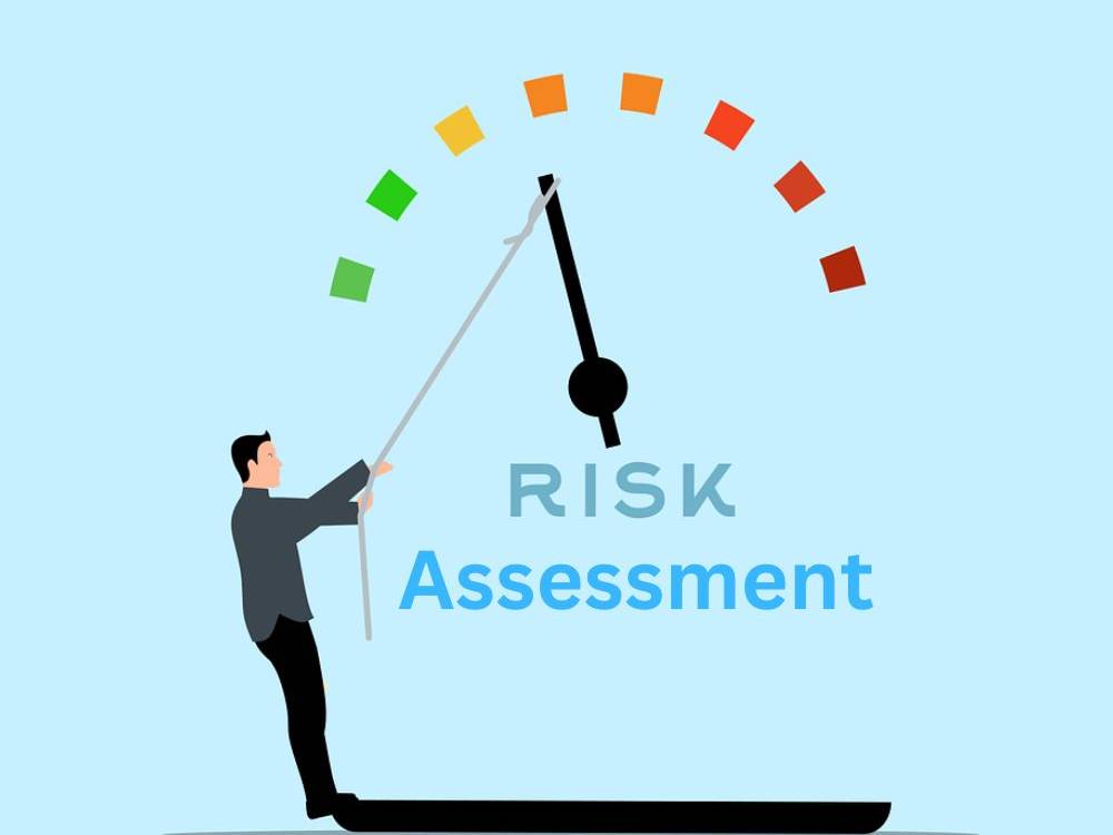 Risk Assessment - An image illustrating the evaluation and analysis of potential risks.