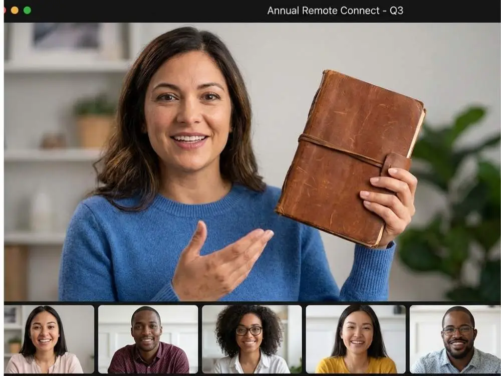 Show and Tell for Virtual Team Building