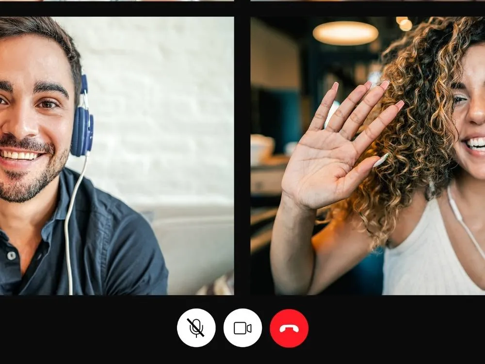 Mute when you're not talking in the virtual meeting