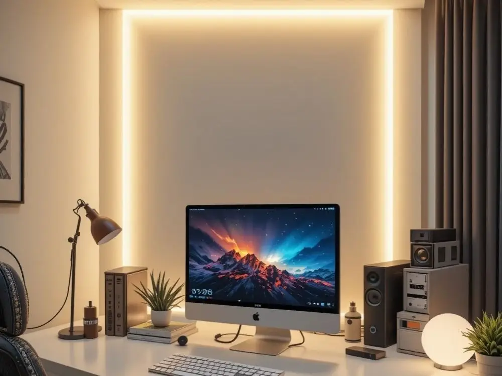 The LED Lit Setup