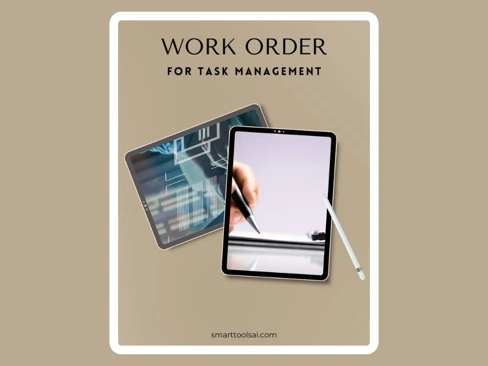 Work Order for Task Management